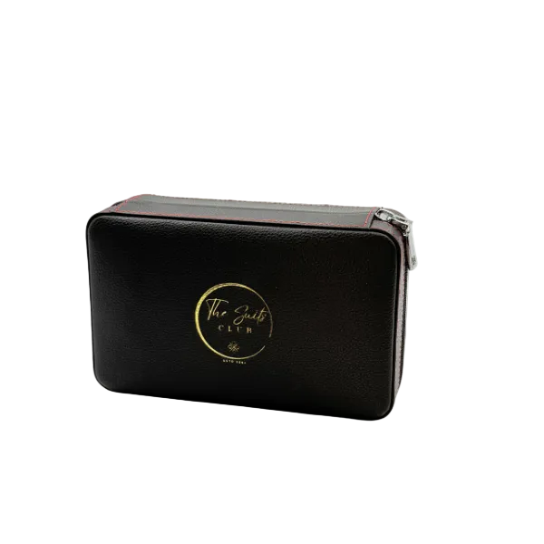 The Suits Club Zigarren Humidor Schwarz